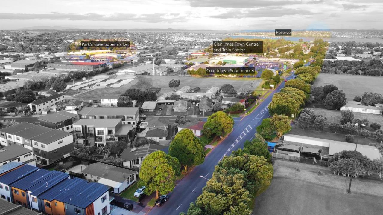 Luxury Brand New Designer Living Apartment Auckland Bagian luar foto